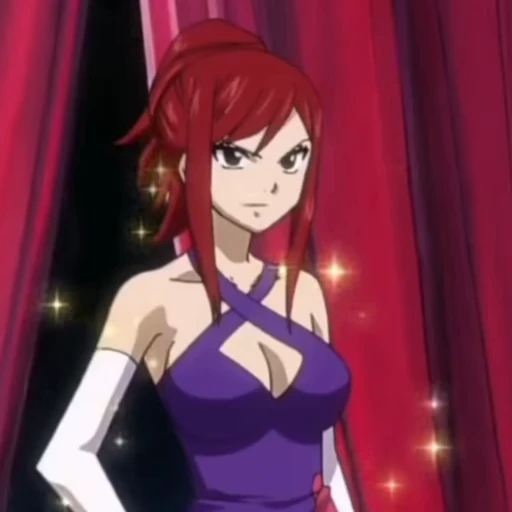 🥳 Стикер «Erza Scarlet» для Telegram