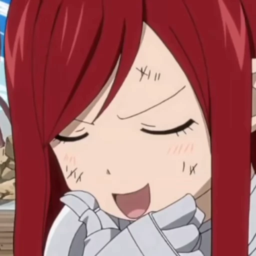 🤓 Стикер «Erza Scarlet» для Telegram