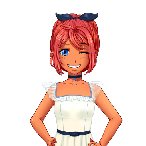 😉 Стикер «Ulyana Everlasting Summer» для Telegram