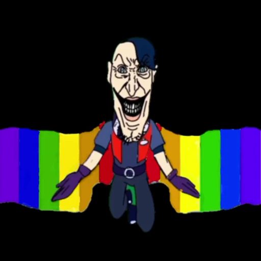 🏳‍🌈 Стикер «Эдгар посхалко» для Telegram