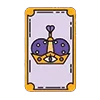 🤓 Эмодзи «esoteric - эзотерика, буквы, значки таро» для Telegram