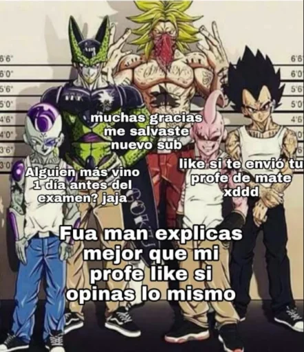 👮 Стикер «espanole dragon ball stickers» для Telegram
