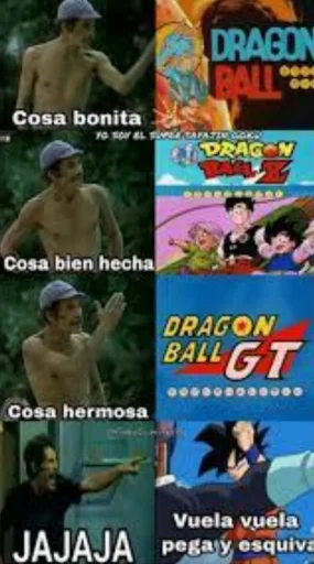 😂 Стикер «espanole dragon ball stickers» для Telegram