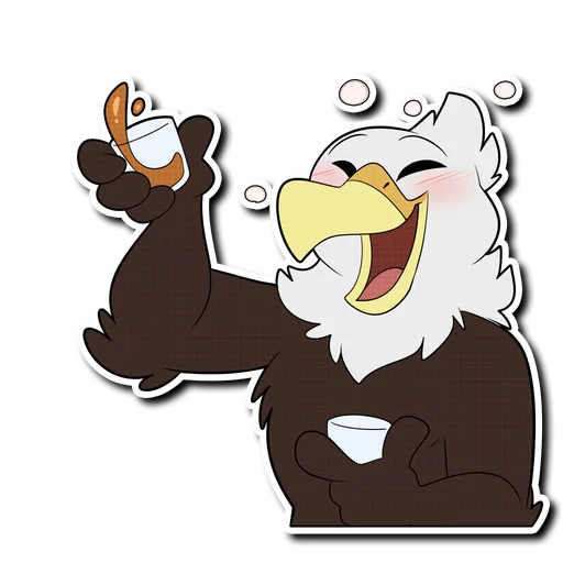 🍻 Стикер «Kaiser Alexander» для Telegram
