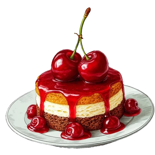🍒 Стикер «Поговорим о работе» для Telegram