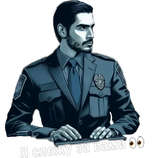 🧐 Стикер «Поговорим о работе» для Telegram