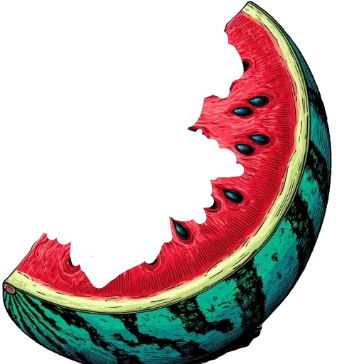 🍉 Стикер «Поговорим о работе» для Telegram