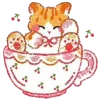 🍒 Эмодзи «*ੈ✩‧₊˚ 𝑑𝑟𝑒𝑎𝑚𝑦 ✧˚ ₊» для Telegram