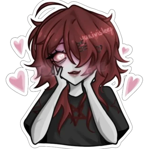 🩸 Стикер «eternal regret» для Telegram