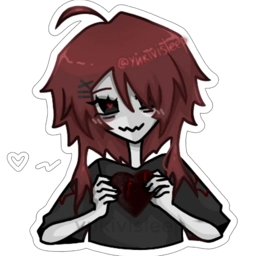 💋 Стикер «eternal regret» для Telegram