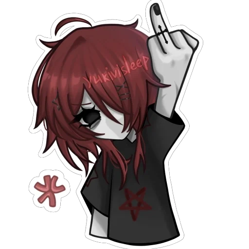 💢 Стикер «eternal regret» для Telegram