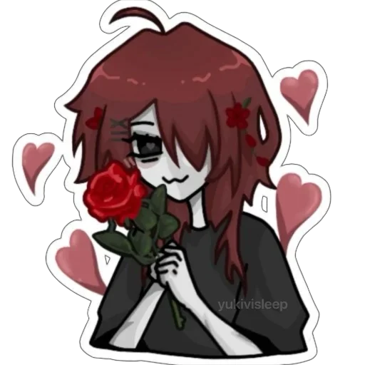 💋 Стикер «eternal regret» для Telegram