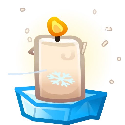 🕯 Эмодзи «Eternal Candle» для Telegram