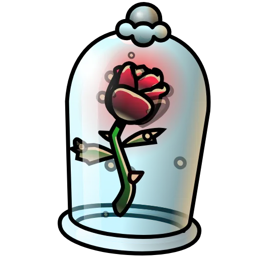 💎 Стикер «Eternal Rose» для Telegram
