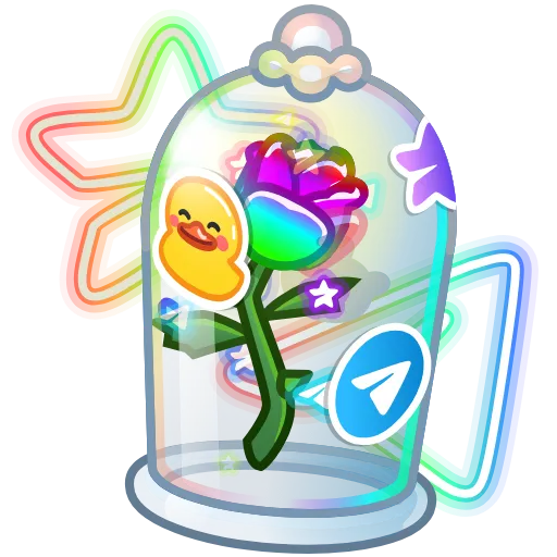 💎 Стикер «Eternal Rose» для Telegram
