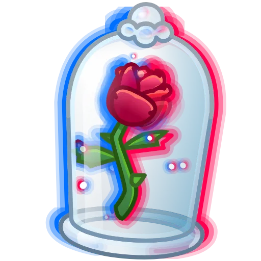 Стикерпак Eternal Rose для Telegram
