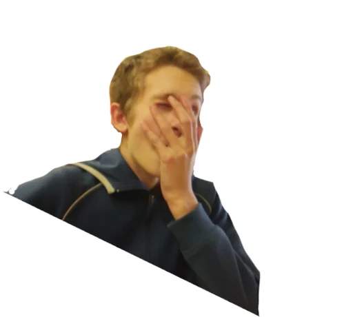 ☹ Стикер «Алкаш» для Telegram