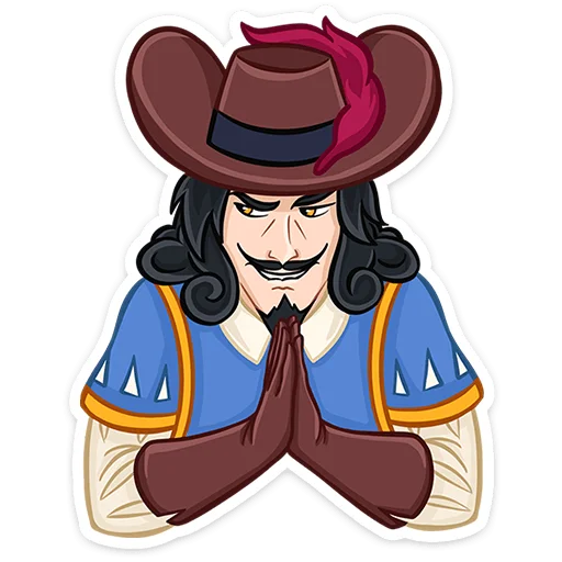 🙏 Стикер «Этьен» для Telegram