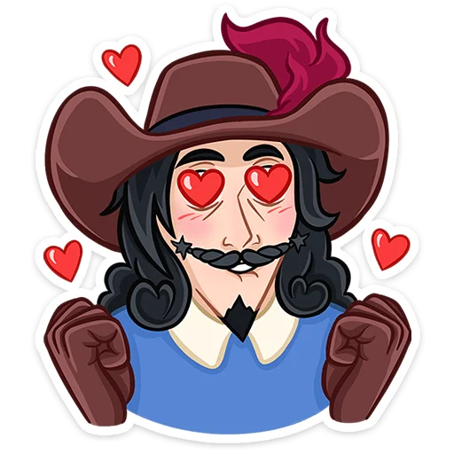 🥰 Стикер «Этьен» для Telegram