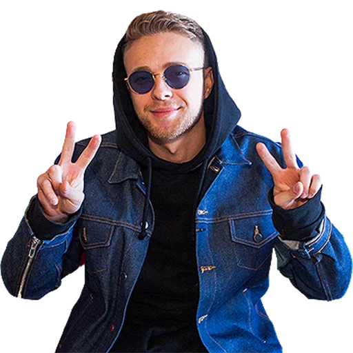 ✌ Стикер «Егор Крид (Egor Krid / Kreed)» для Telegram