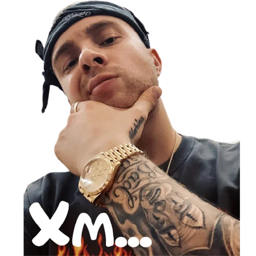 🤔 Стикер «Егор Крид (Egor Krid / Kreed)» для Telegram