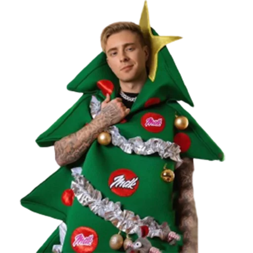 🎄 Стикер «Егор Крид (Egor Krid / Kreed)» для Telegram