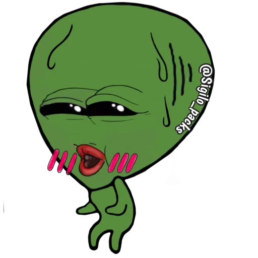 😍 Стикер «ET PEPE» для Telegram