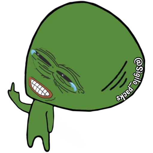 🖕 Стикер «ET PEPE» для Telegram