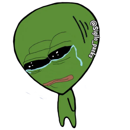 😭 Стикер «ET PEPE» для Telegram