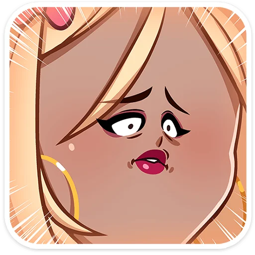 🤨 Стикер «Эцуко» для Telegram