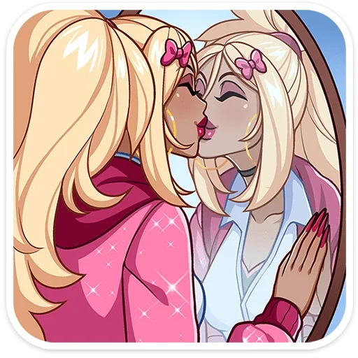 😘 Стикер «Эцуко Etsuko» для Telegram