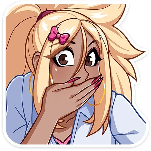 😲 Стикер «Эцуко Etsuko» для Telegram