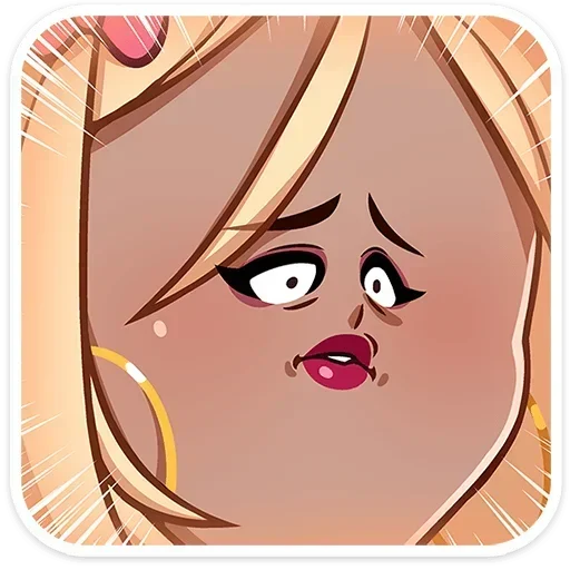 🤨 Стикер «Эцуко без надписей» для Telegram