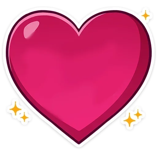 ❤ Стикер «Эцуко без надписей» для Telegram