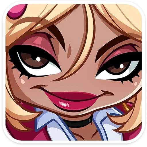 😏 Стикер «Эцуко без надписей» для Telegram