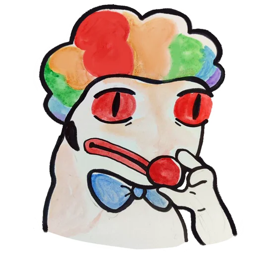 🤡 Стикер «Eublephar Karl» для Telegram
