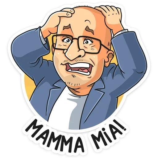 😬 Стикер «Евро 2020» для Telegram
