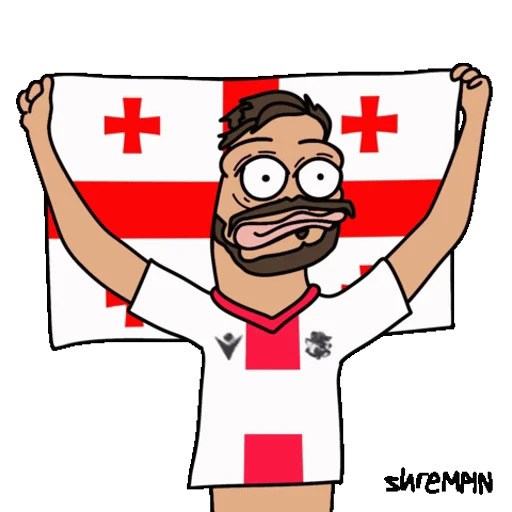 🇬🇪 Стикер «Euro 2024» для Telegram