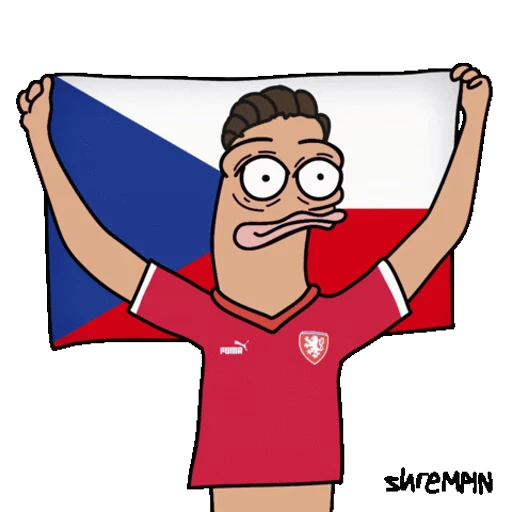 🇨🇿 Стикер «Euro 2024» для Telegram