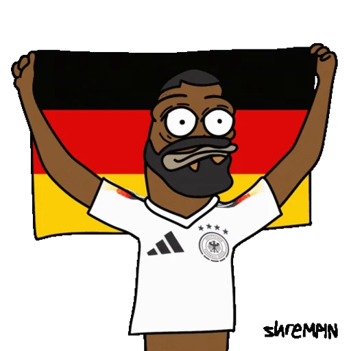 🇩🇪 Стикер «Euro 2024» для Telegram