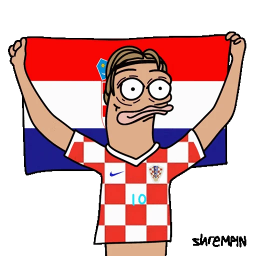 🇭🇷 Стикер «Euro 2024» для Telegram