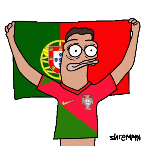 🇵🇹 Стикер «Euro 2024» для Telegram