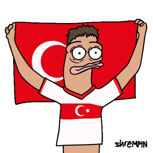 🇹🇷 Стикер «Euro 2024» для Telegram