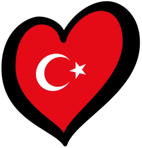 🇹🇷 Стикер «Eurovision Flags» для Telegram