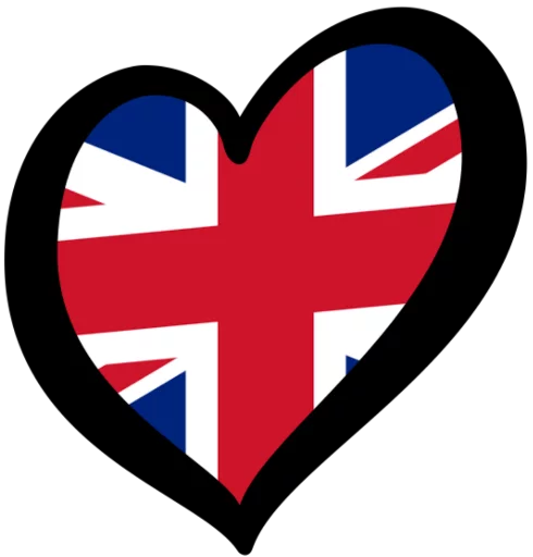 🇬🇧 Стикер «Eurovision Flags» для Telegram