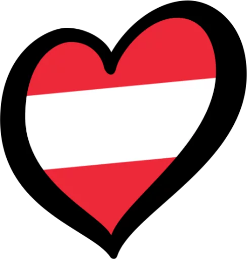 🇦🇹 Стикер «Eurovision Flags» для Telegram