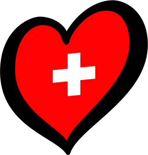 🇨🇭 Стикер «Eurovision Flags» для Telegram