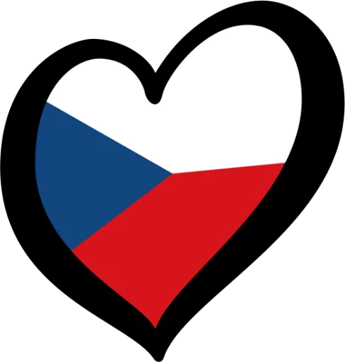 🇨🇿 Стикер «Eurovision Flags» для Telegram