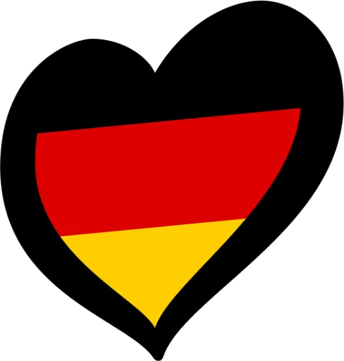 🇩🇪 Стикер «Eurovision Flags» для Telegram
