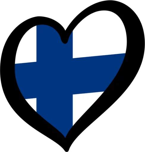 🇫🇮 Стикер «Eurovision Flags» для Telegram